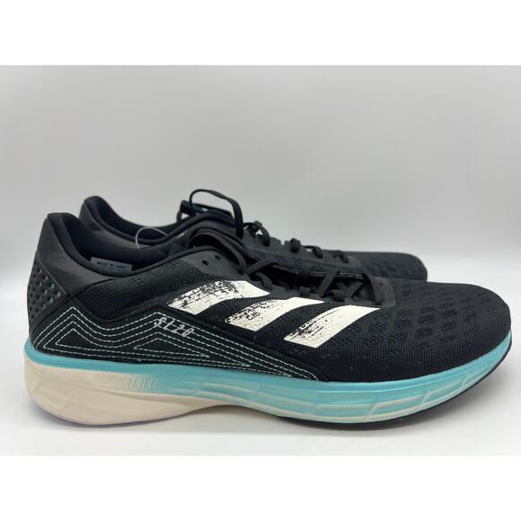 Adidas Men's SL20 Primeblue Black Blue Running Shoes FU6618 Size 10 NWT - Picture 1 of 12